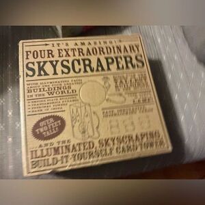 It's Amazing Four Extraordinary Skyscrapers Build It Yourself Card Tower Lamp